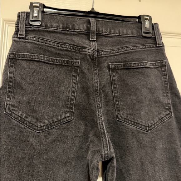 Gap Wide Leg Women’s Jeans High Rise in Black - size 4L - Picture 5 of 10